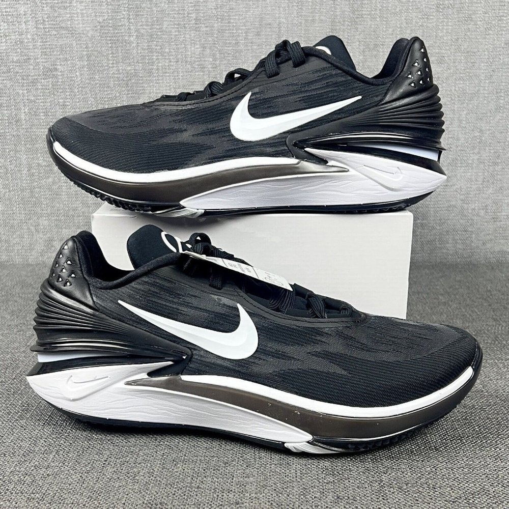 Nike Air Zoom G.T. Cut 2 Black White Basketball Shoes Men's Size 9 DJ6015 006